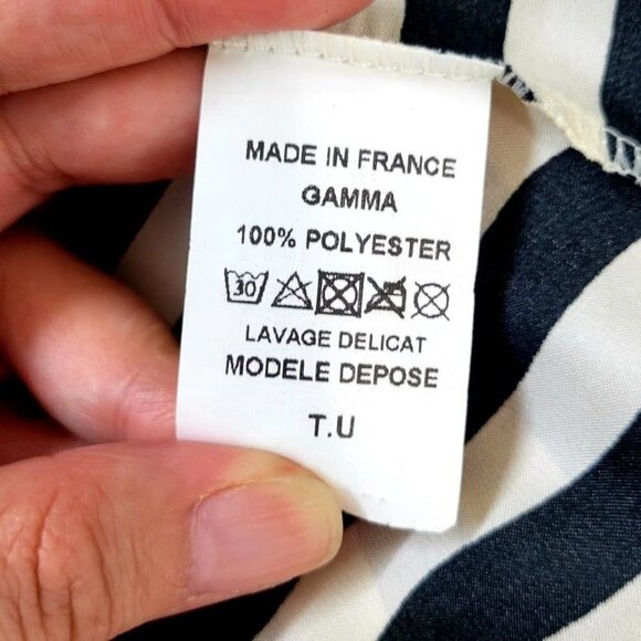 MONACO Women's Black Floral Bell Sleeves Drop Waist Tunic Mini Dress OS - Picture 10 of 10